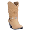 Dingo Women's Olivia Harness Slouch Boots - Bone